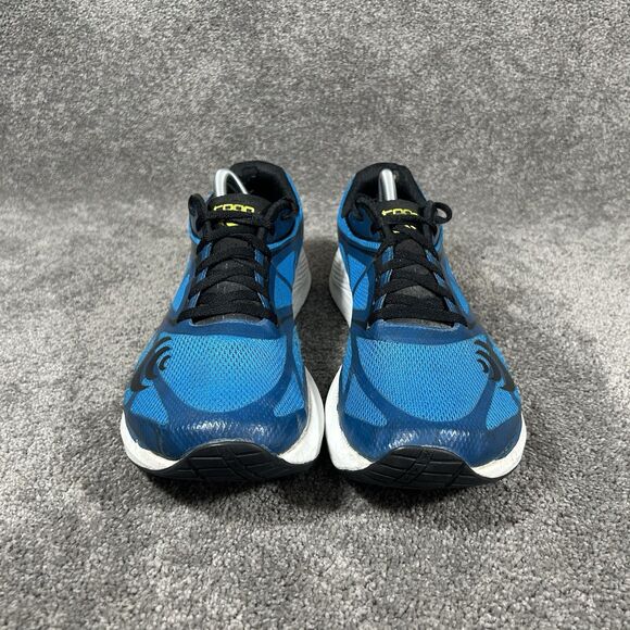 Topo Athletic Zephyr Men\'s Size 11.5 Blue Black Running Shoes Used Fabric Wear main image 8